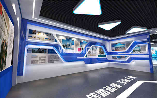 國電發(fā)電企業(yè)深圳展廳裝修設(shè)計方案