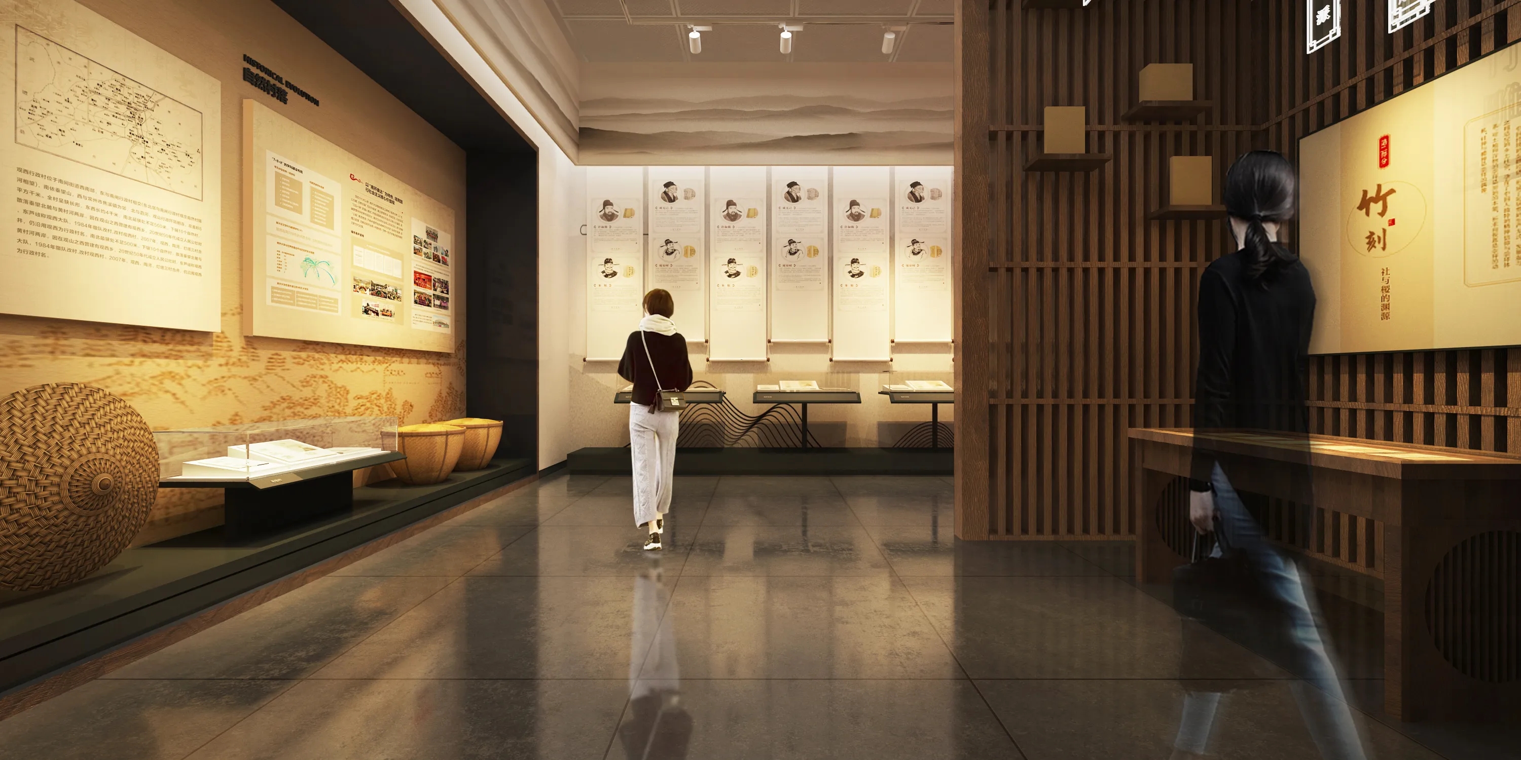 廣東鄉村振興展館設計、廣東鄉村振興展廳設計、廣東鄉村振興村史展館裝修（一）